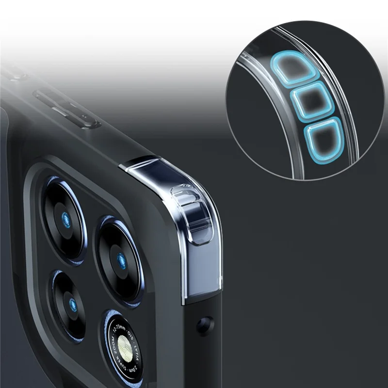 Voor Motorola Moto G86 5G / G86 Power 5G hoesje TPU + PC schokbestendig transparant telefoonhoesje