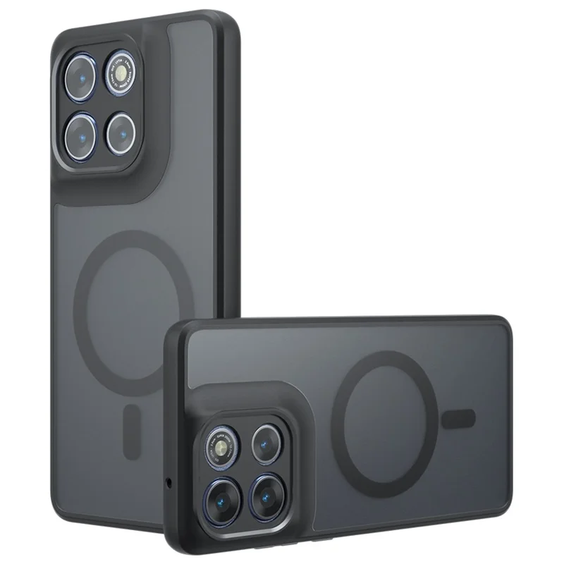 Für Motorola Moto G86 5G / G86 Power 5G Hülle, kompatibel mit MagSafe, TPU + PC Matte Soft-Touch Handyhülle