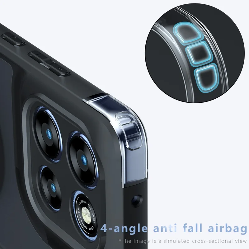 Für Motorola Moto G86 5G / G86 Power 5G Hülle, kompatibel mit MagSafe, TPU + PC Matte Soft-Touch Handyhülle