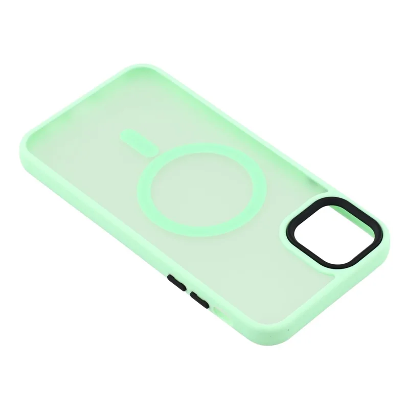 For iPhone 11 Pro Case Compatible with MagSafe Skin-Touch PC + TPU Phone Cover - Mint Green