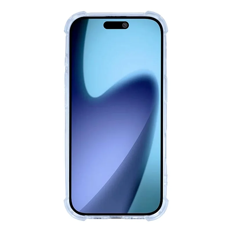 Für iPhone 17 Air Case Verstärkte Ecken TPU-Rahmen + Acryl-Rückseite Handyhülle