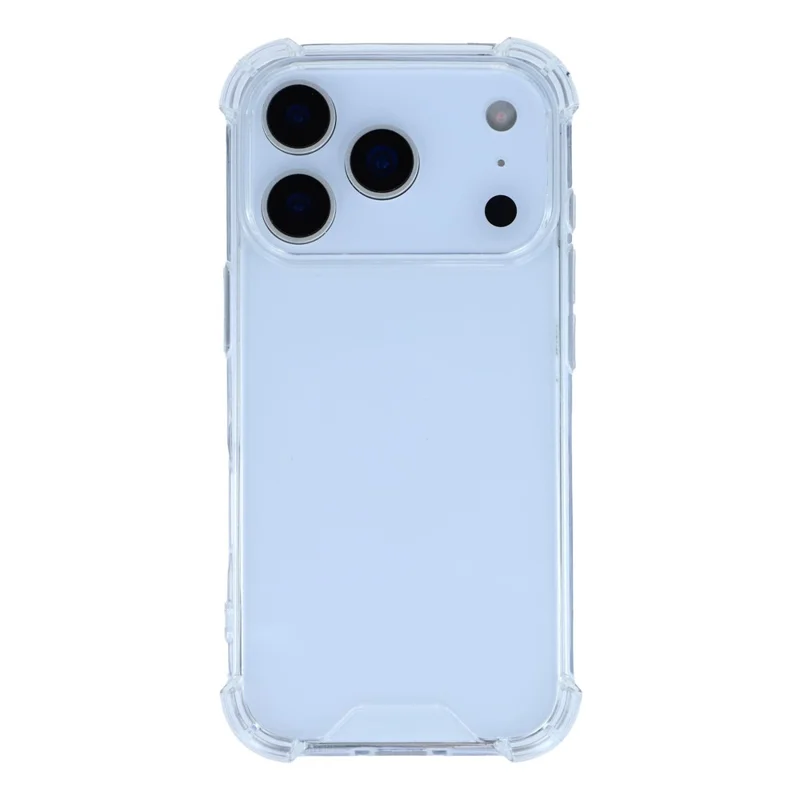Capa para iPhone 17 Pro Max com Cantos Reforçados, Estrutura de TPU + Parte Traseira em Acrílico