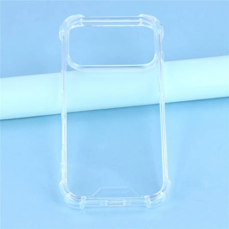 Capa para iPhone 17 Pro Max com Cantos Reforçados, Estrutura de TPU + Parte Traseira em Acrílico