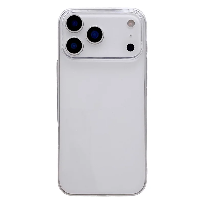 For iPhone 17 Pro Max Crystal Clear Case Shockproof Hard PC Phone Back Cover - Transparent