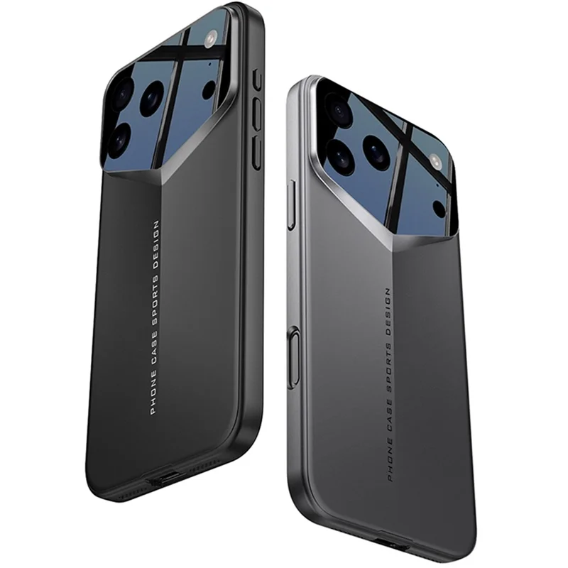 GKK For iPhone 17 Pro Case Slim Hard PC Protective Phone Cover - Black