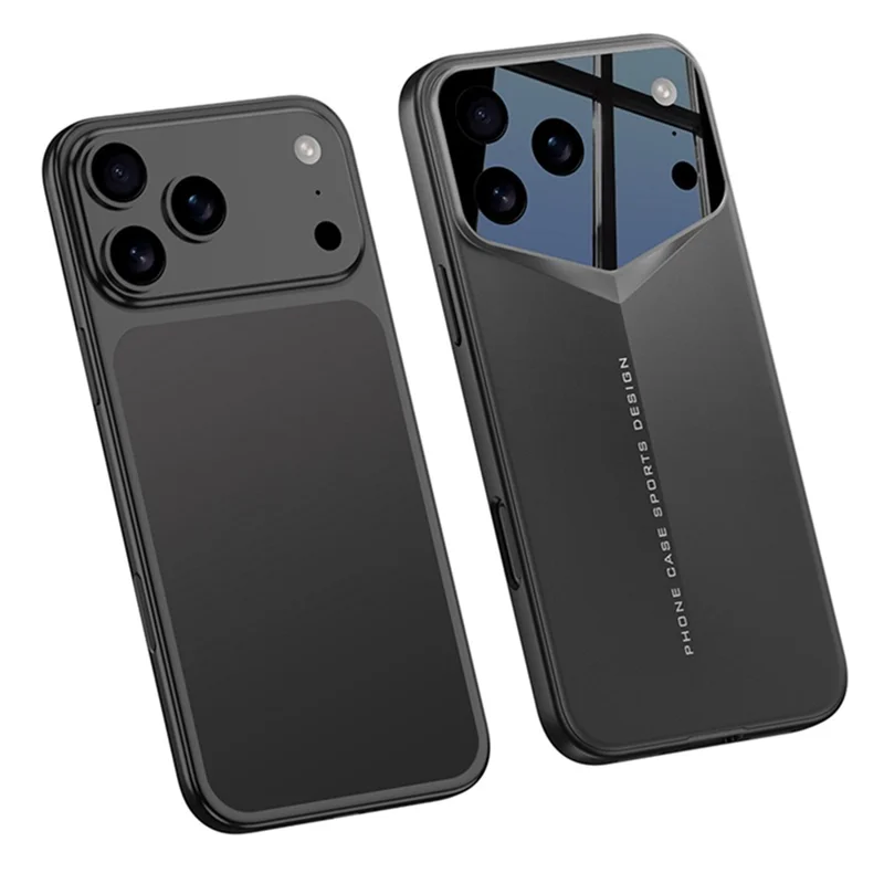 GKK For iPhone 17 Pro Max Case Slim Hard PC Protective Phone Cover - Black