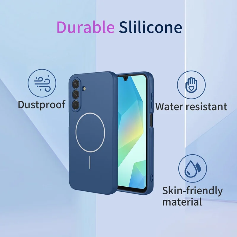 Achat en gros pour étui Samsung Galaxy A16 5G / 4G Compatible avec MagSafe, Coque arrière de téléphone en TPU souple - Bleu