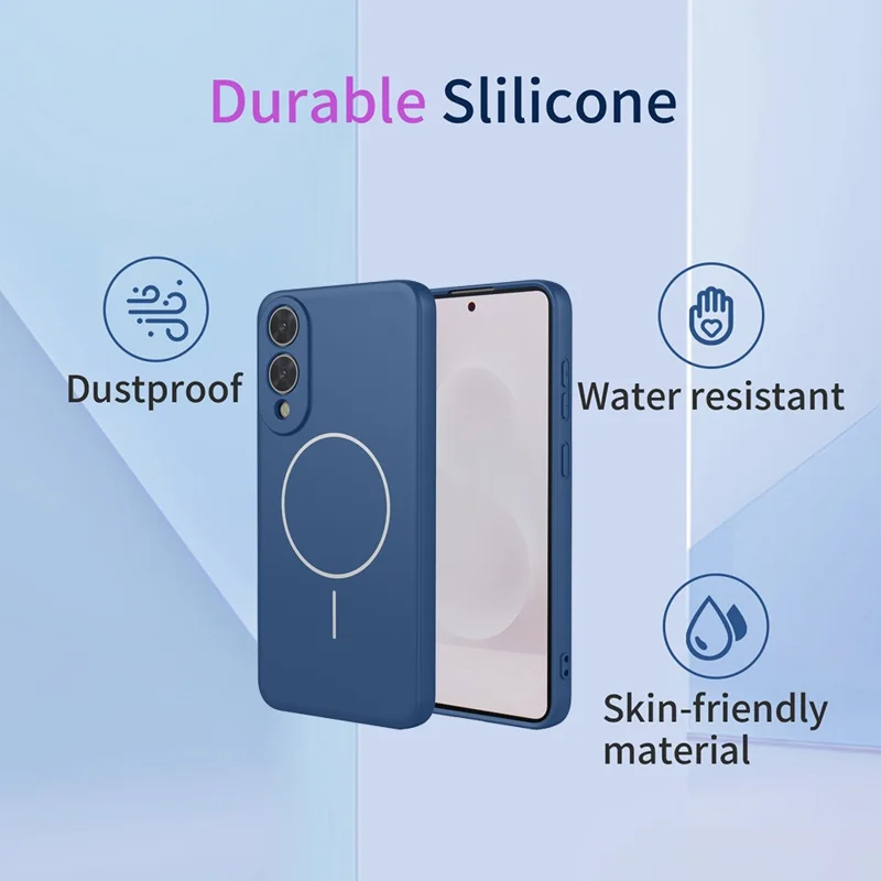 Bulk Purchasing For Samsung Galaxy S25 Edge Magnetic Case Soft TPU Phone Back Cover - Blue