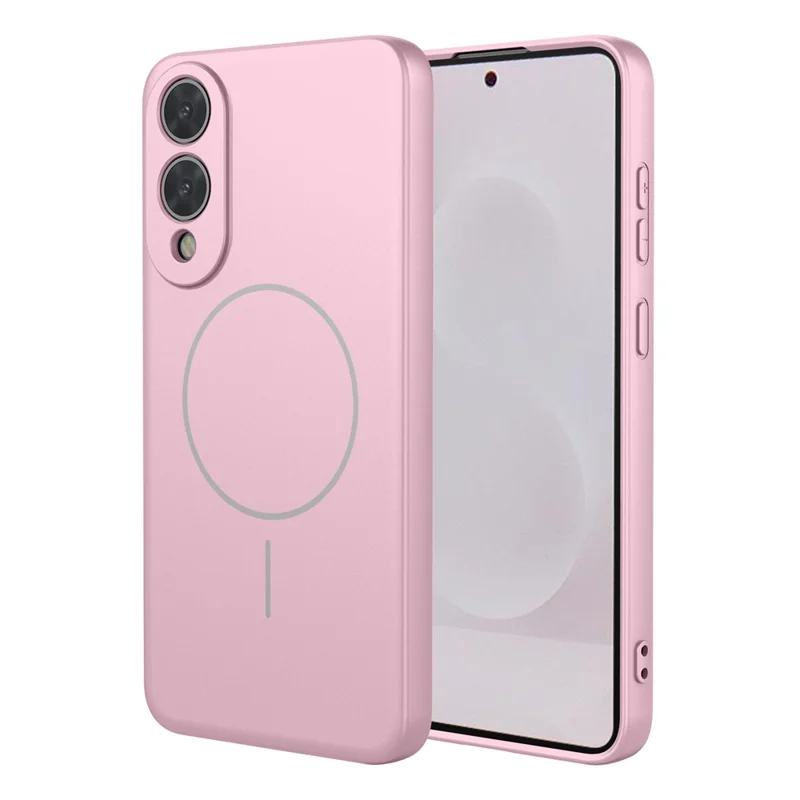 Bulk Purchasing For Samsung Galaxy S25 Edge Magnetic Case Soft TPU Phone Back Cover - Pink
