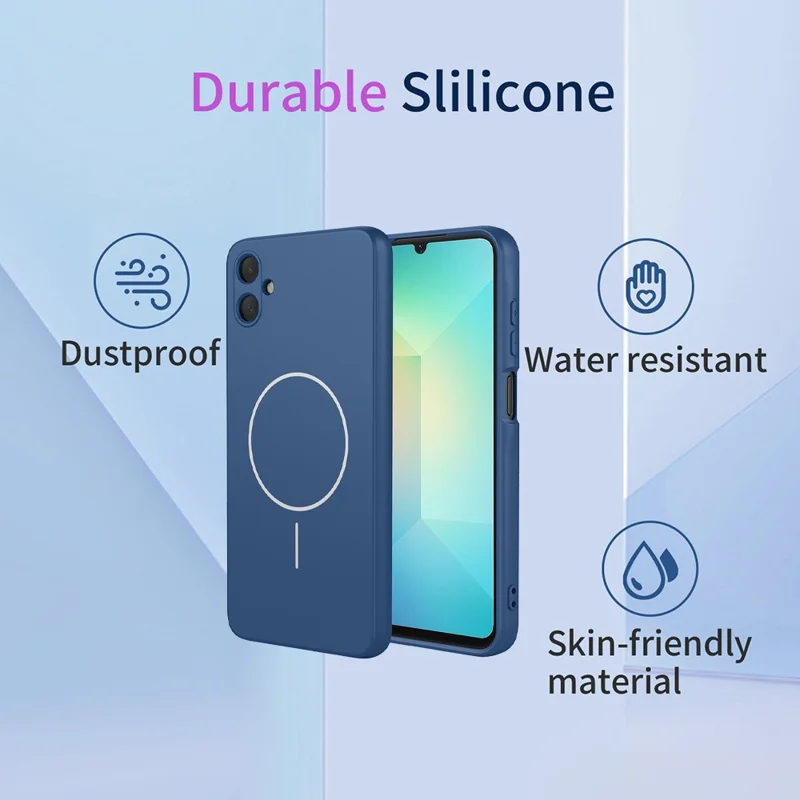 Bulk Purchasing For Samsung Galaxy A07 4G Case Compatible with MagSafe Soft TPU Phone Back Cover - Blue