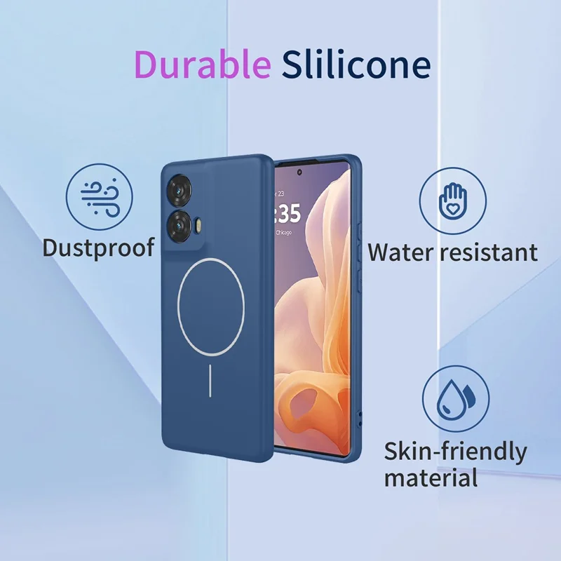 Bulk Purchasing For Motorola Edge 50 Fusion 5G Case Compatible with MagSafe Soft TPU Phone Back Cover - Blue