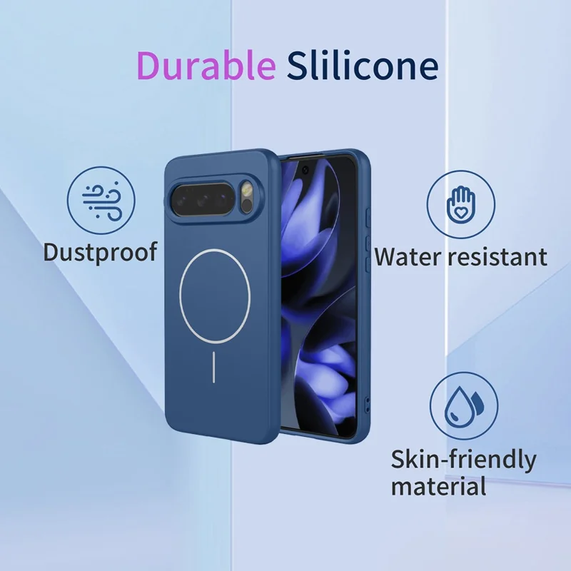Bulk Purchasing For Google Pixel 10 Pro  /  Pixel 10 Magnetic Case Soft TPU Phone Back Cover - Blue