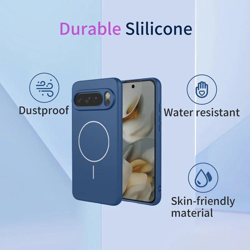 Acquisto all'ingrosso per Google Pixel 10 Pro XL Cover Compatibile con MagSafe in Morbido TPU per Retro Telefono - Blu