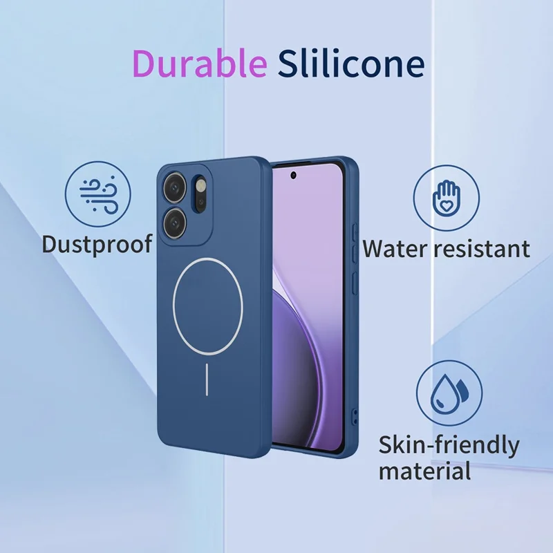 Acquisto all'ingrosso per Cover Oppo Reno14 F 5G Compatibile con MagSafe, Morbido Cover Posteriore in TPU - Blu
