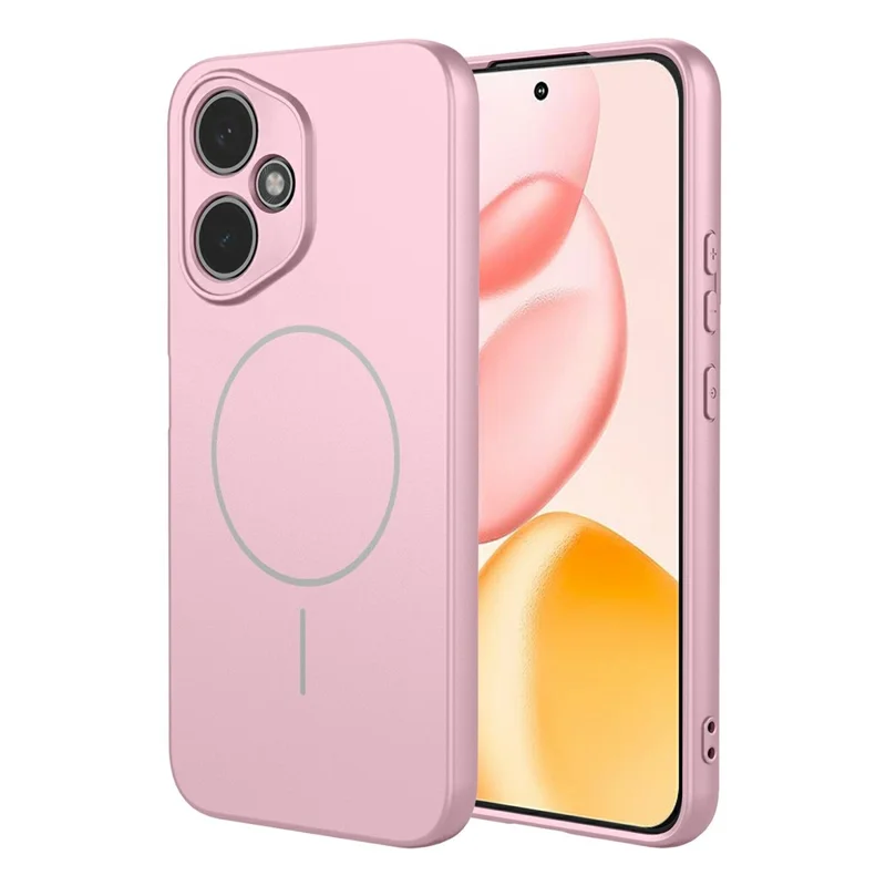 Bulk Purchasing For Honor 400 5G (Global) Magnetic Case Soft TPU Phone Back Cover - Pink