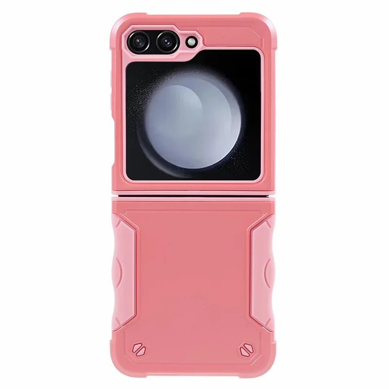 Cover per Samsung Galaxy Z Flip6 5G Custodia Ibrida Protezione Antiurto PC + TPU - Rosa