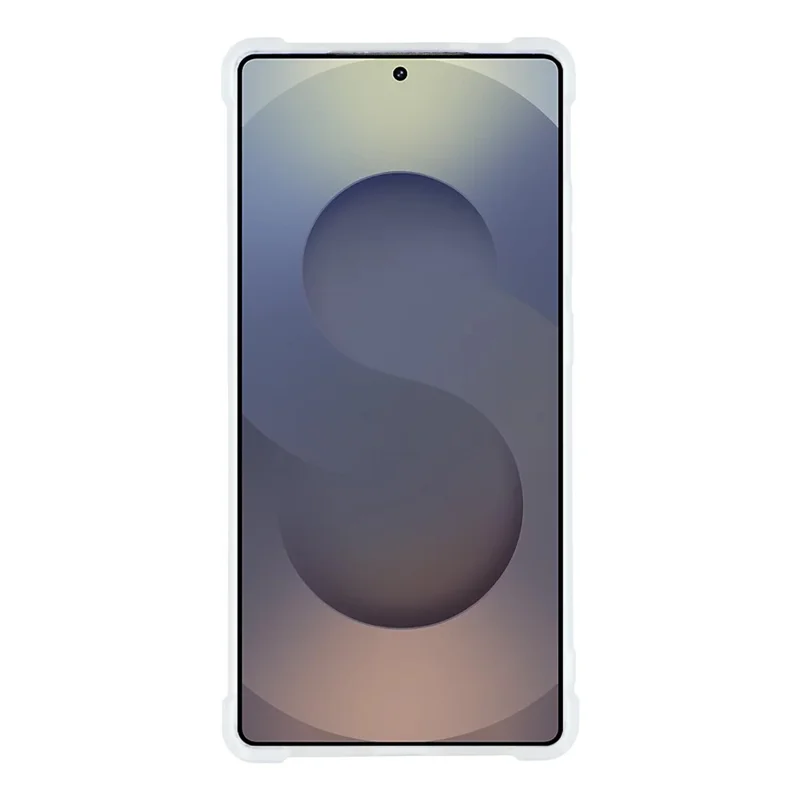 For Samsung Galaxy S25 Ultra Case Skin Touch Matte TPU Phone Back Cover Precise Cutouts - Transparent White