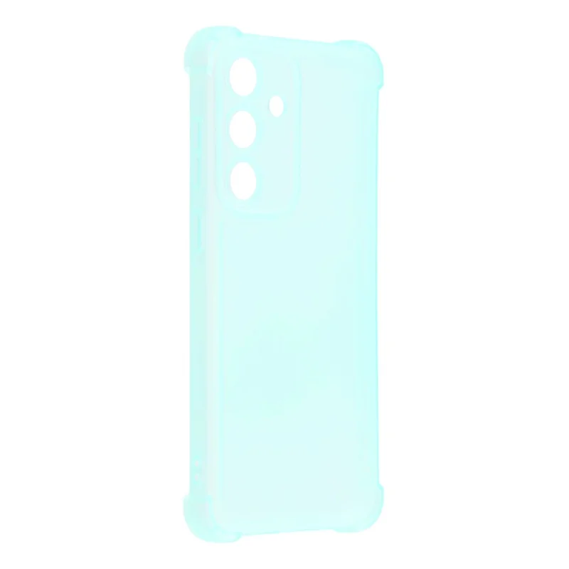For Samsung Galaxy S24 Case Skin Touch Matte TPU Phone Back Cover Precise Cutouts - Transparent Green