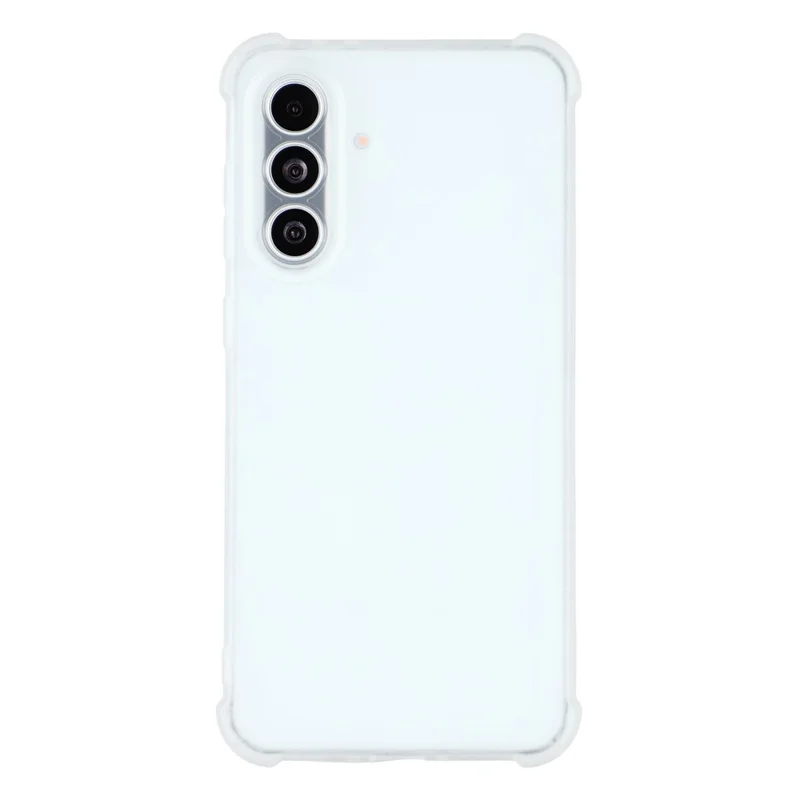 For Samsung Galaxy A36 5G Case Skin Touch Matte TPU Phone Back Cover Precise Cutouts - Transparent White