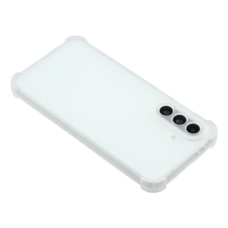 For Samsung Galaxy A36 5G Case Skin Touch Matte TPU Phone Back Cover Precise Cutouts - Transparent White