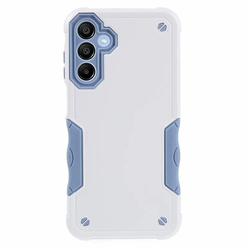 For Samsung Galaxy S24 FE Case Hybrid Drop Protection PC + TPU Phone Cover - White