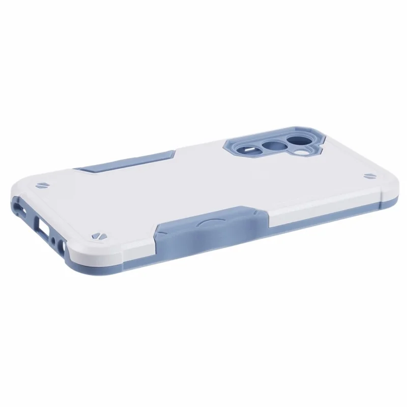 For Samsung Galaxy S24 FE Case Hybrid Drop Protection PC + TPU Phone Cover - White