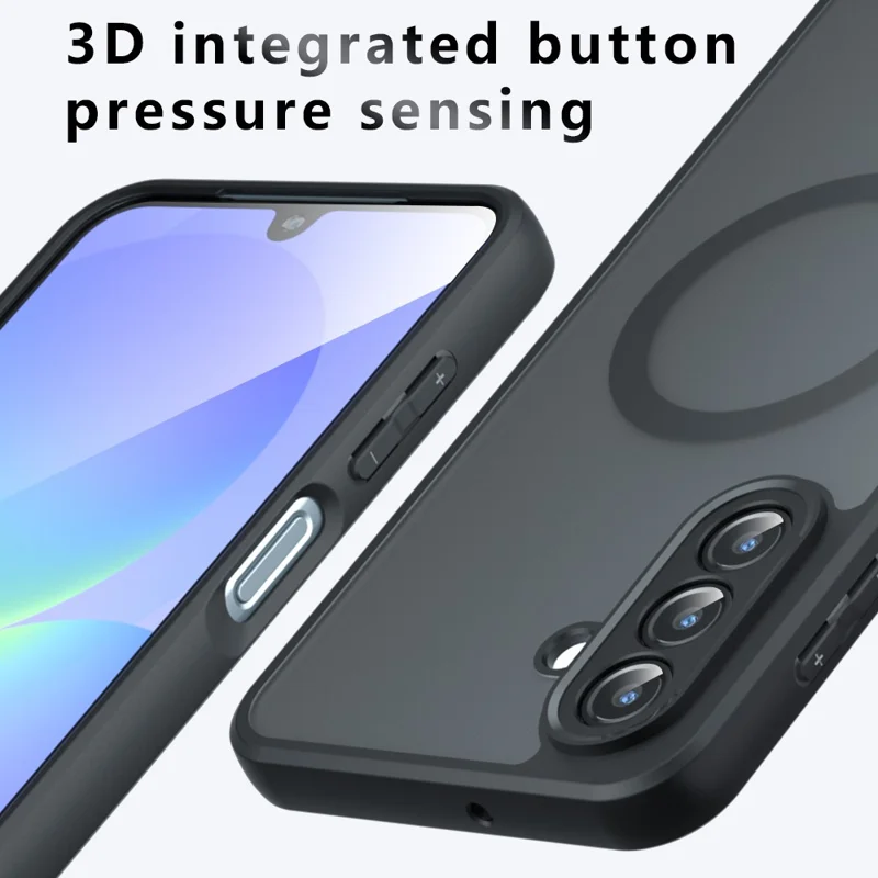 Für Samsung Galaxy A24 5G Hülle Kompatibel mit MagSafe TPU + PC Matte Skin Touch Handyhülle