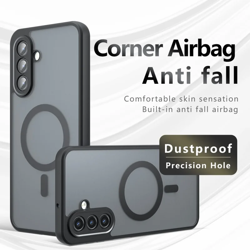 Für Samsung Galaxy A24 5G Hülle Kompatibel mit MagSafe TPU + PC Matte Skin Touch Handyhülle