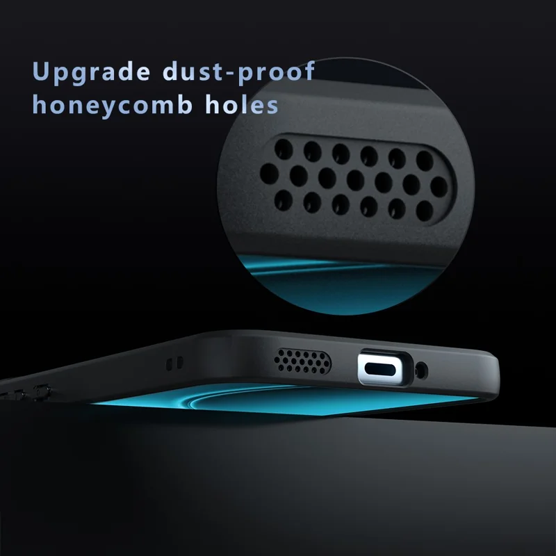 Pour Oppo Reno14 F 5G Étui Coque Effet Peau Tactile TPU + PC Mat, Transparent Noir