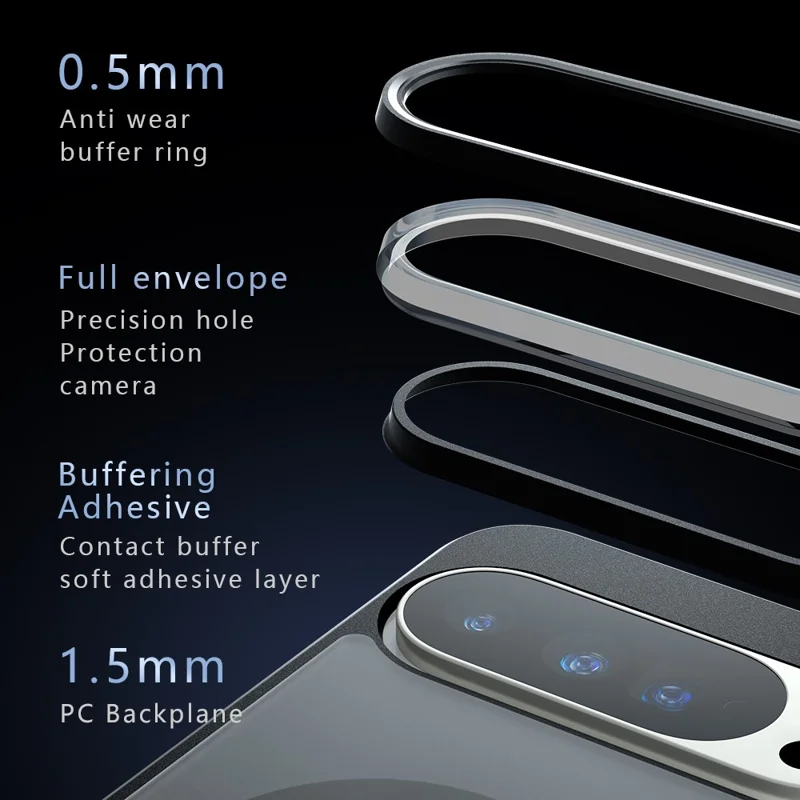 Per Google Pixel 10 Pro XL Custodia Compatibile con MagSafe TPU + Pelle Opaca PC Custodia Telefonica Touch