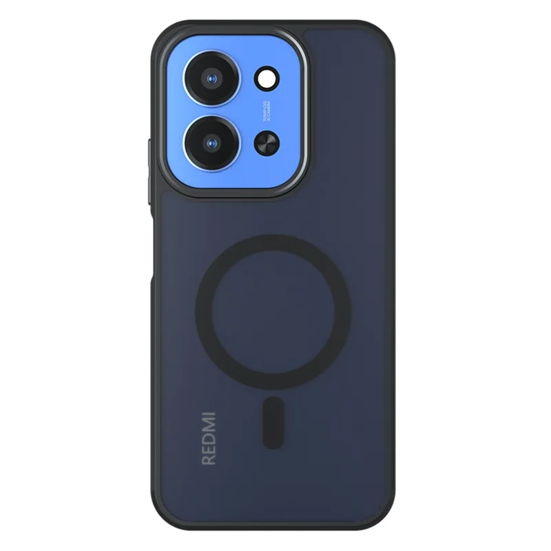 Étui compatible avec Xiaomi Redmi 15C 5G / 15C 4G (UE) (173 mm) avec MagSafe, revêtement mat en TPU + PC, coque de téléphone tactile