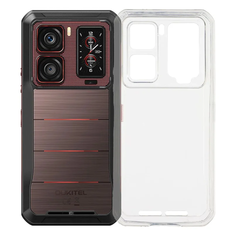 For Oukitel WP300 Pro Case Soft TPU Drop Protection Phone Cover - Transparent