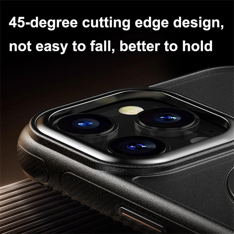 Funda para iPhone 14 Pro Compatible con MagSafe Antigolpes TPU PC con Soporte - Negro