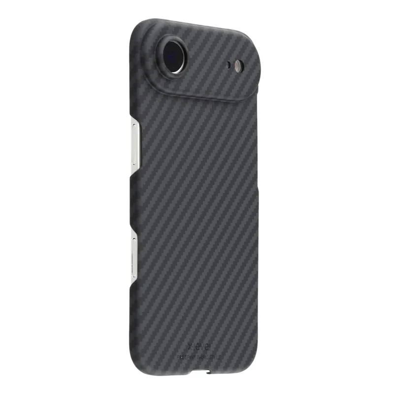 X-LEVEL For iPhone 17 Air Magnetic Case Carbon Fiber Texture Ultra-Thin PC Hard Phone Cover