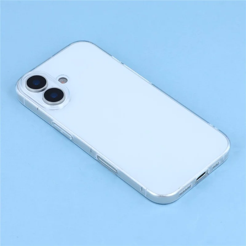 UNITHIN Für iPhone 17 Hülle Ultra Dünn 0,7mm Transparente TPU Stoßfeste Handyhülle mit Präzisen Ausschnitten