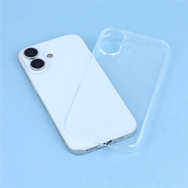 UNITHIN Für iPhone 17 Hülle Ultra Dünn 0,7mm Transparente TPU Stoßfeste Handyhülle mit Präzisen Ausschnitten
