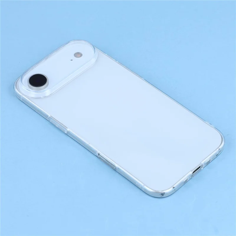 UNITHIN Para iPhone 17 Funda de Aire Ultradelgada 0,7 mm Transparente de TPU Antideslizante con Cortes Precisos