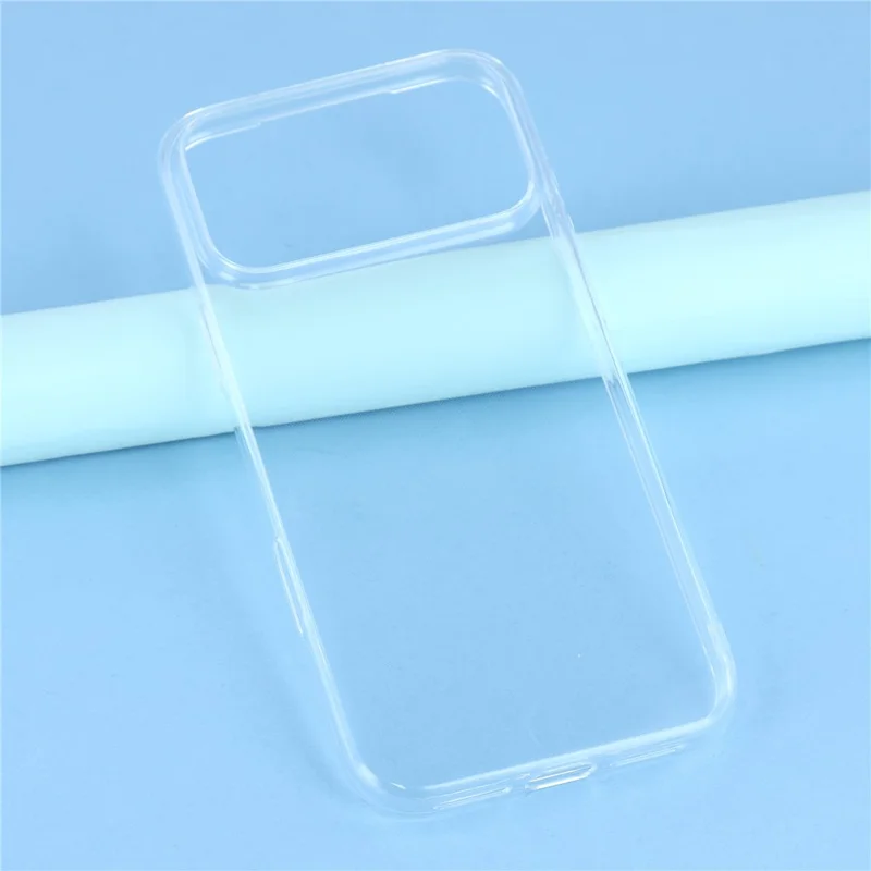 UNITHIN Ultradünne Hülle für iPhone 17 Pro Max 0,7 mm Klare TPU-Antidroptelefonabdeckung mit präzisen Aussparungen