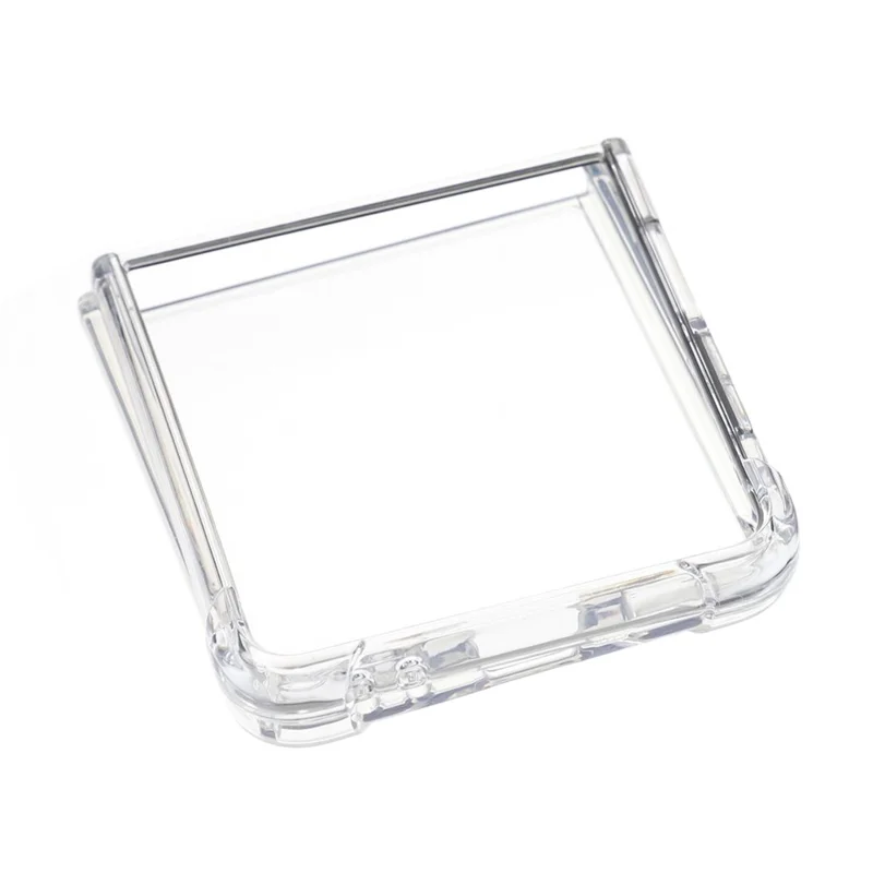 Cover posteriore trasparente antiurto TPU + Acrilico da 1,5 mm per Samsung Galaxy Z Flip7 5G