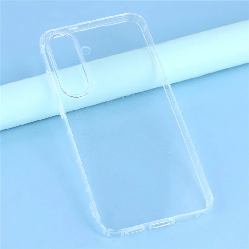 For Samsung Galaxy S25 FE Case Transparent TPU Phone Back Cover Airbag Protection