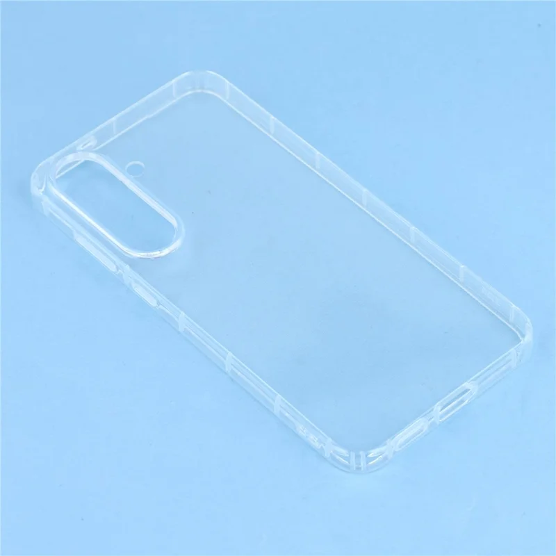For Samsung Galaxy S25 FE Case Transparent TPU Phone Back Cover Airbag Protection