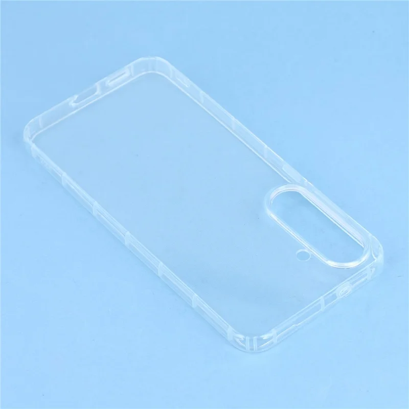 For Samsung Galaxy S25 FE Case Transparent TPU Phone Back Cover Airbag Protection