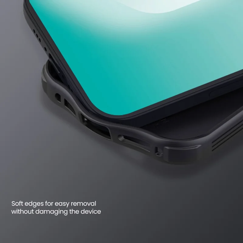 NILLKIN Camshield Pro Série pour Étui iPhone 17 PC + TPU Couvercle Coulissant de Caméra Housse de Téléphone - Noir