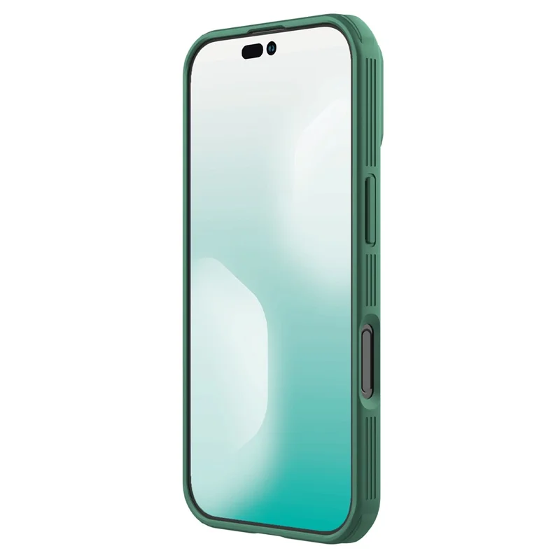 NILLKIN Camshield Pro Series for iPhone 17 Case PC + TPU Slide Camera Lid Phone Cover - Green
