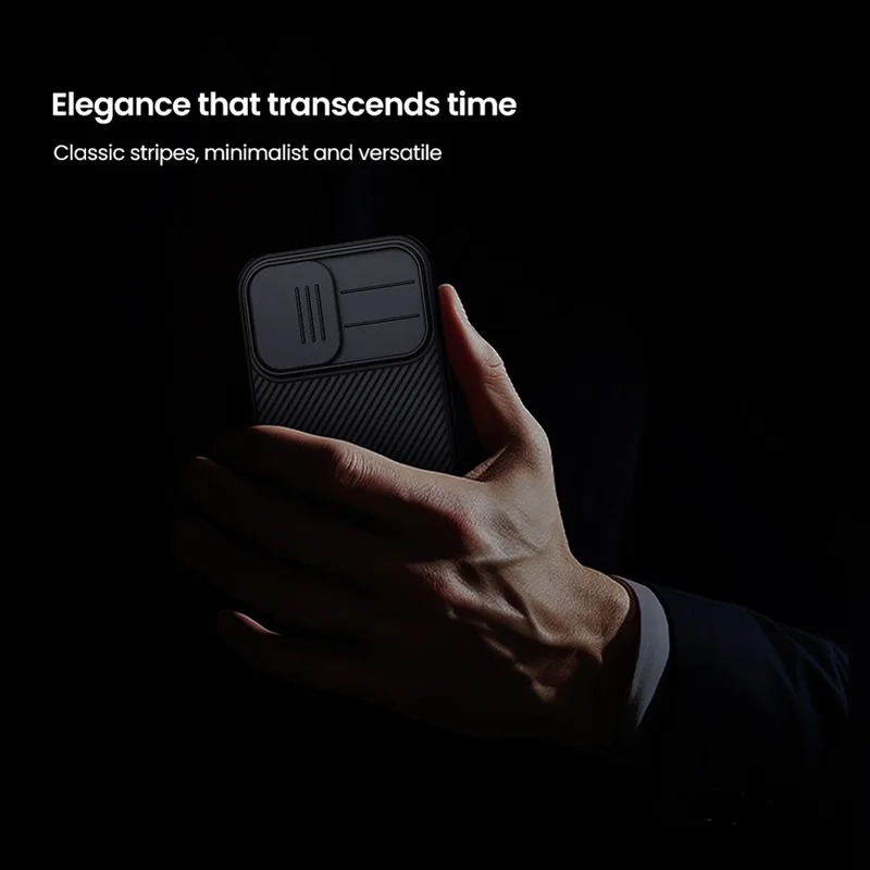 NILLKIN Camshield Pro Series for iPhone 17 Case PC + TPU Slide Camera Lid Phone Cover - Green