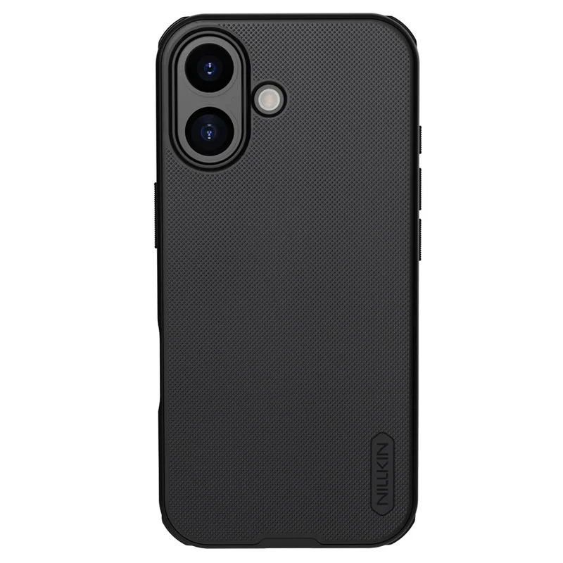 NILLKIN Escudo Esmerilado Pro para Funda de iPhone 17 - Carcasa Mate de PC + TPU - Negro