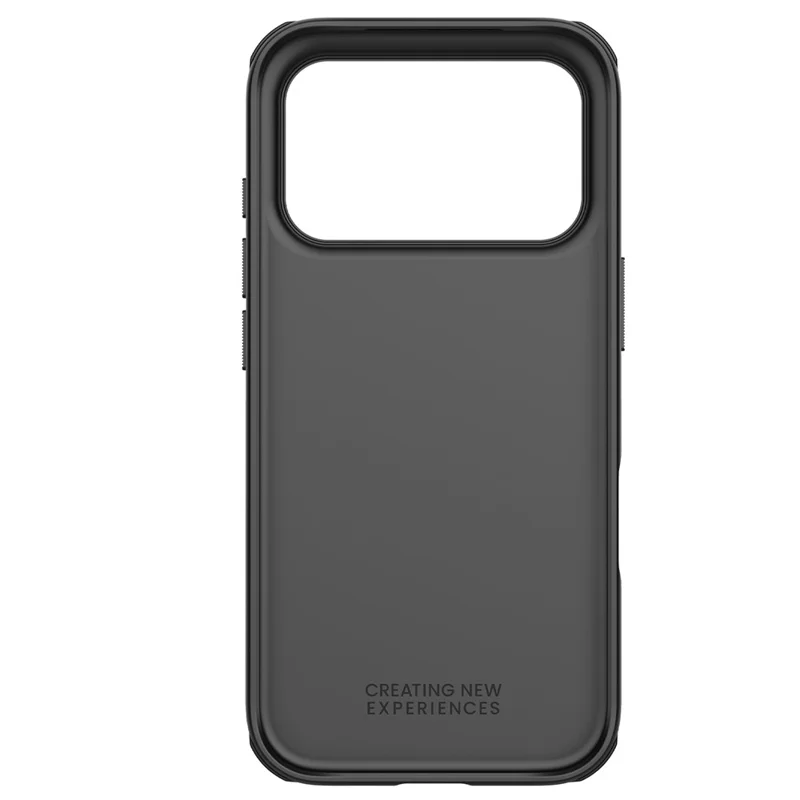 Capa NILLKIN Frosted Shield Pro para iPhone 17 Pro Max - Capa de Telefone Fosca de PC + TPU - Preto