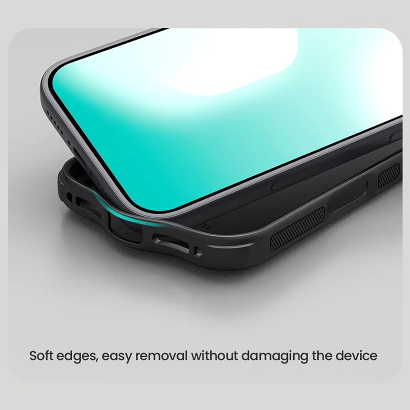 Capa NILLKIN Frosted Shield Pro para iPhone 17 Pro Max - Capa de Telefone Fosca de PC + TPU - Preto