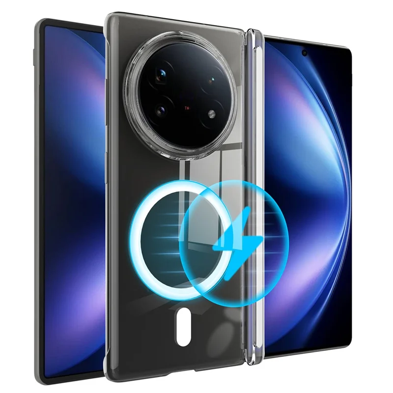 Cover per vivo X Fold5 5G Compatibile con MagSafe Protezione Cerniera Magnetica Cover Rigida per Telefono