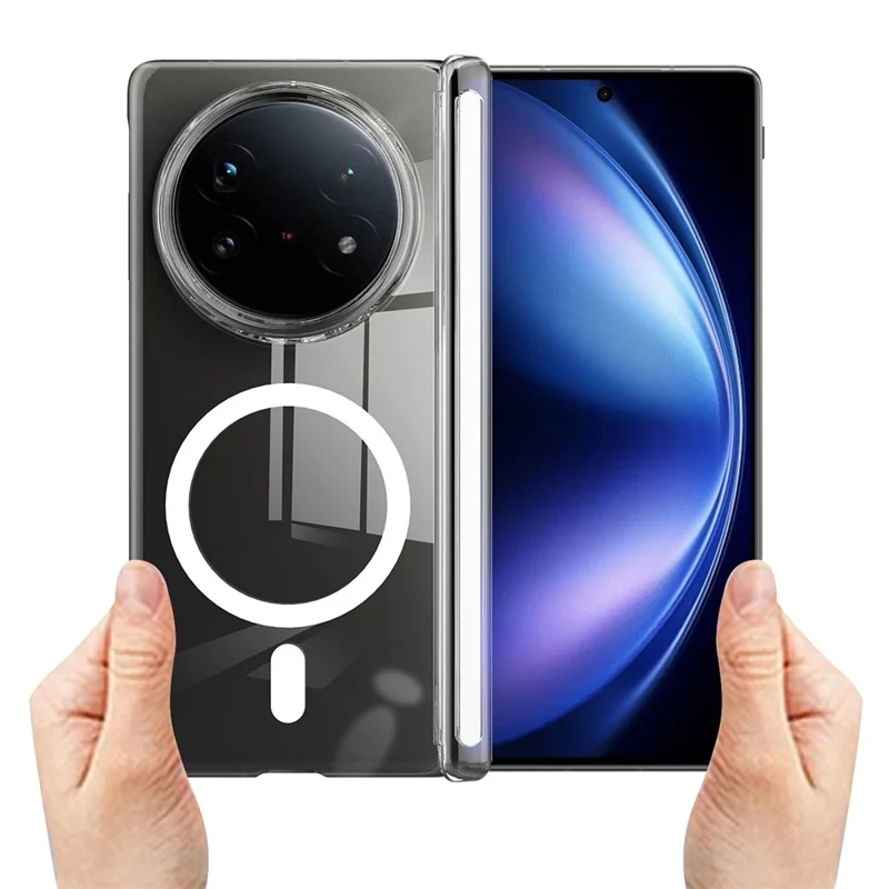 Cover per vivo X Fold5 5G Compatibile con MagSafe Protezione Cerniera Magnetica Cover Rigida per Telefono